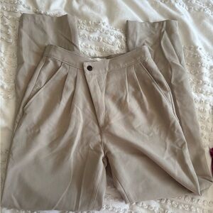 Abercrombie & Fitch Tan Trousers